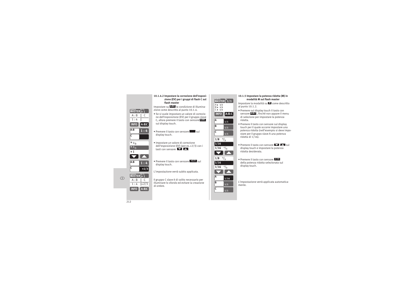 Metz MECABLITZ 52 AF-1 digital Canon User Manual | Page 212 / 294