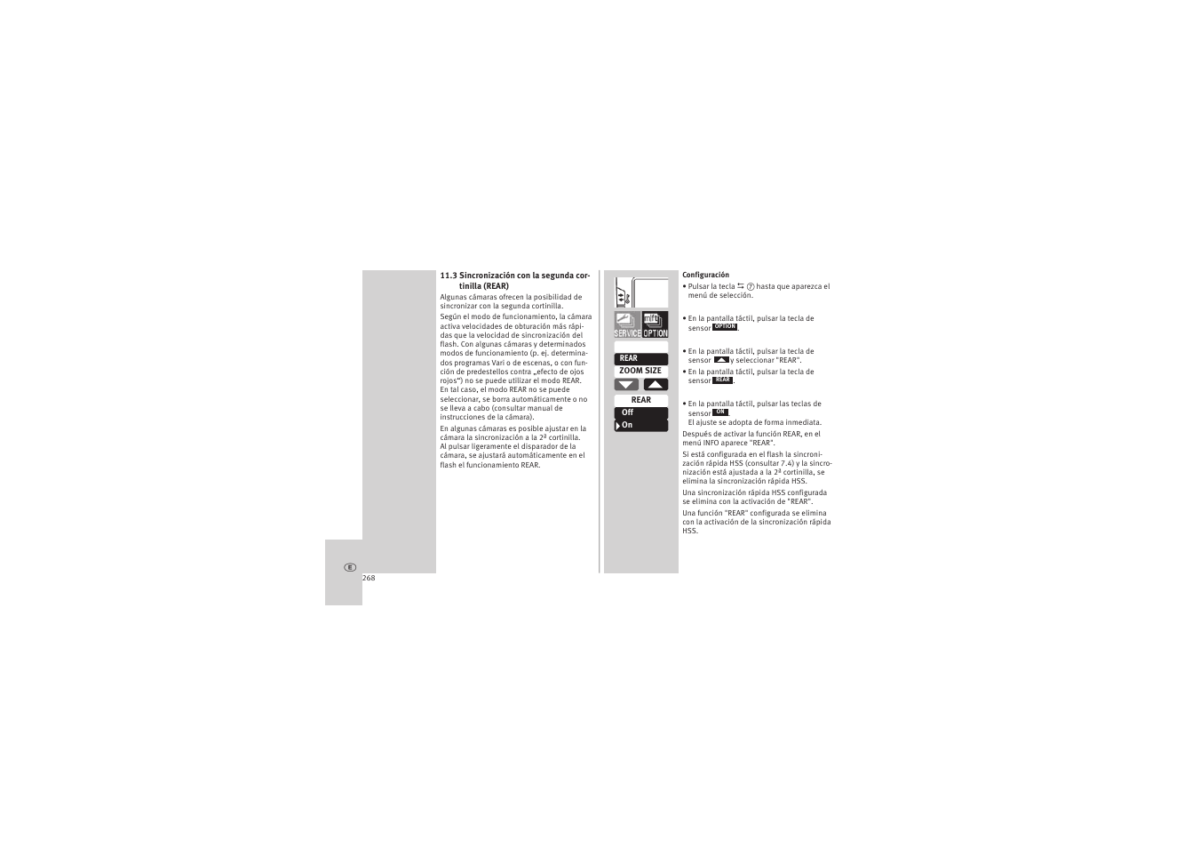 Metz MECABLITZ 52 AF-1 digital Canon User Manual | Page 268 / 294