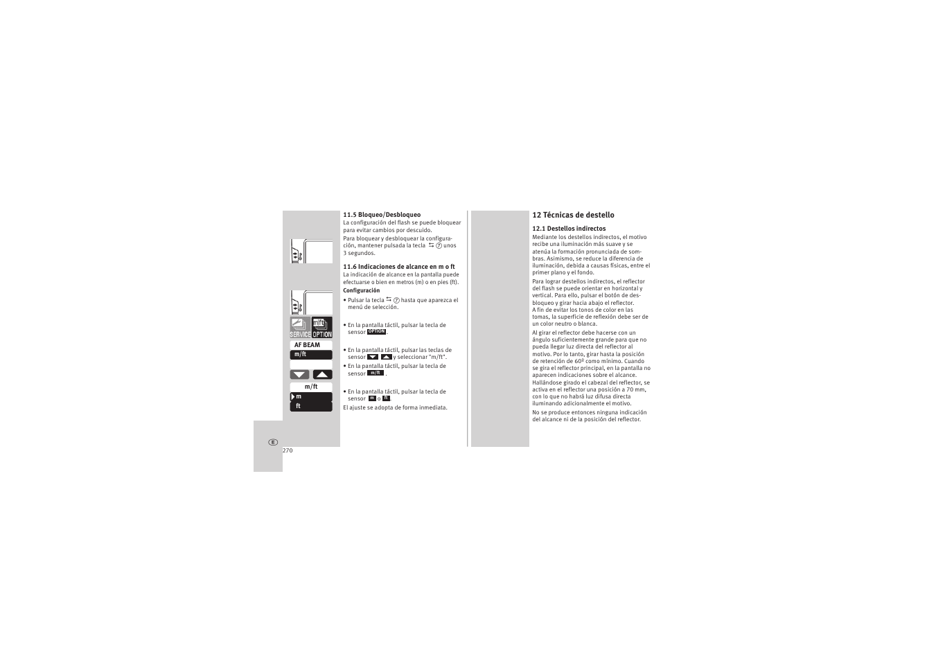 Metz MECABLITZ 52 AF-1 digital Canon User Manual | Page 270 / 294