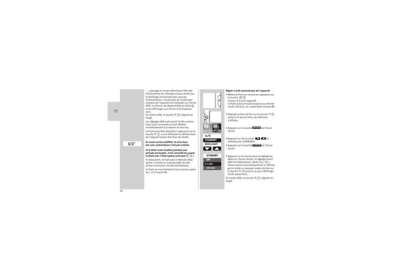 Metz MECABLITZ 52 AF-1 digital Canon User Manual | Page 58 / 294