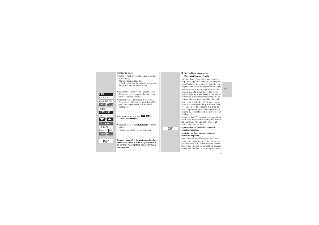 Metz MECABLITZ 52 AF-1 digital Canon User Manual | Page 65 / 294