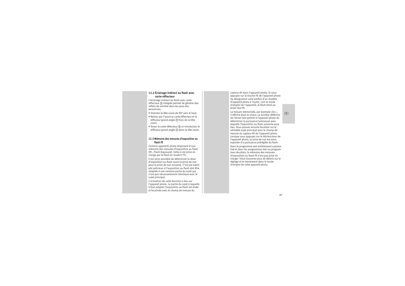 Metz MECABLITZ 52 AF-1 digital Canon User Manual | Page 87 / 294