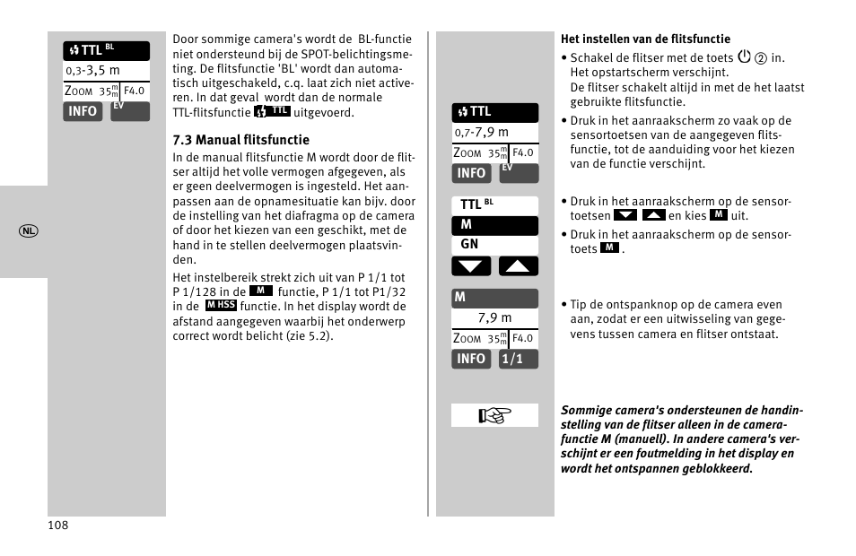 Metz MECABLITZ 52 AF-1 digital Nikon User Manual | Page 108 / 286