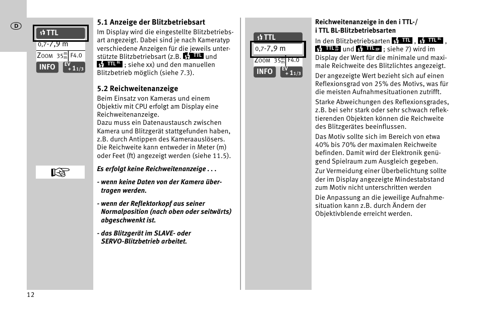Metz MECABLITZ 52 AF-1 digital Nikon User Manual | Page 12 / 286