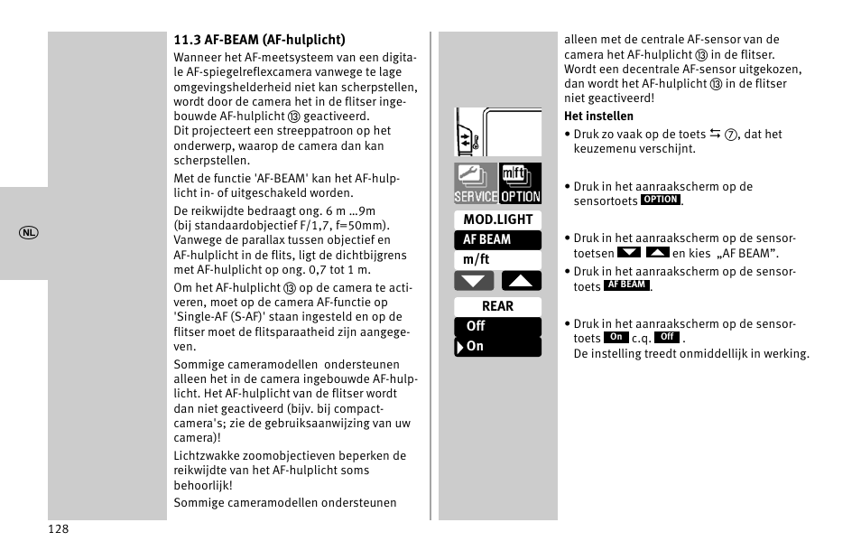 Metz MECABLITZ 52 AF-1 digital Nikon User Manual | Page 128 / 286