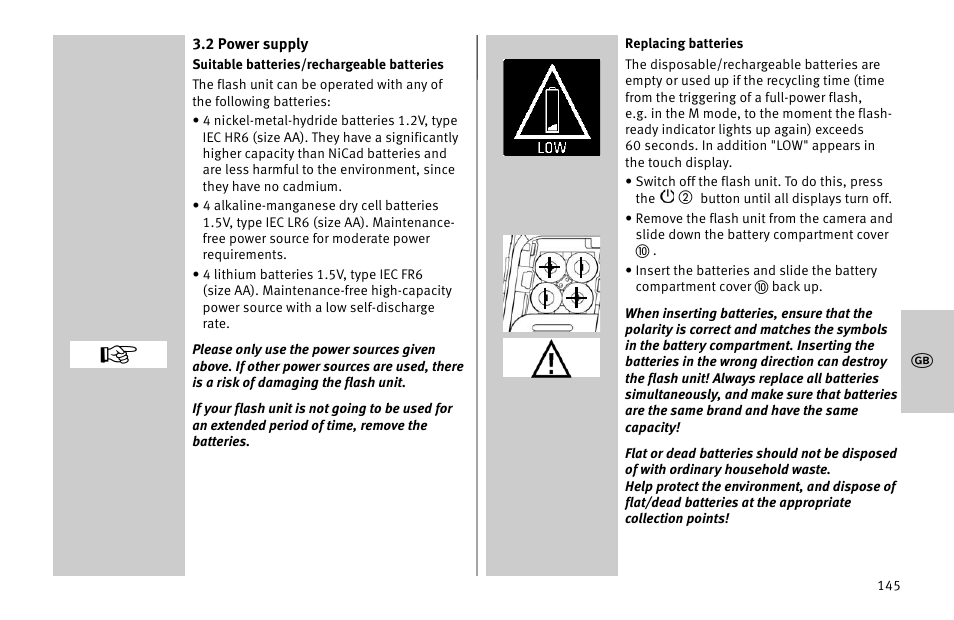 Metz MECABLITZ 52 AF-1 digital Nikon User Manual | Page 145 / 286