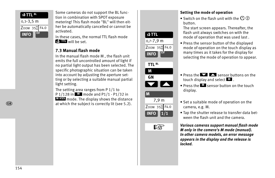 Metz MECABLITZ 52 AF-1 digital Nikon User Manual | Page 154 / 286
