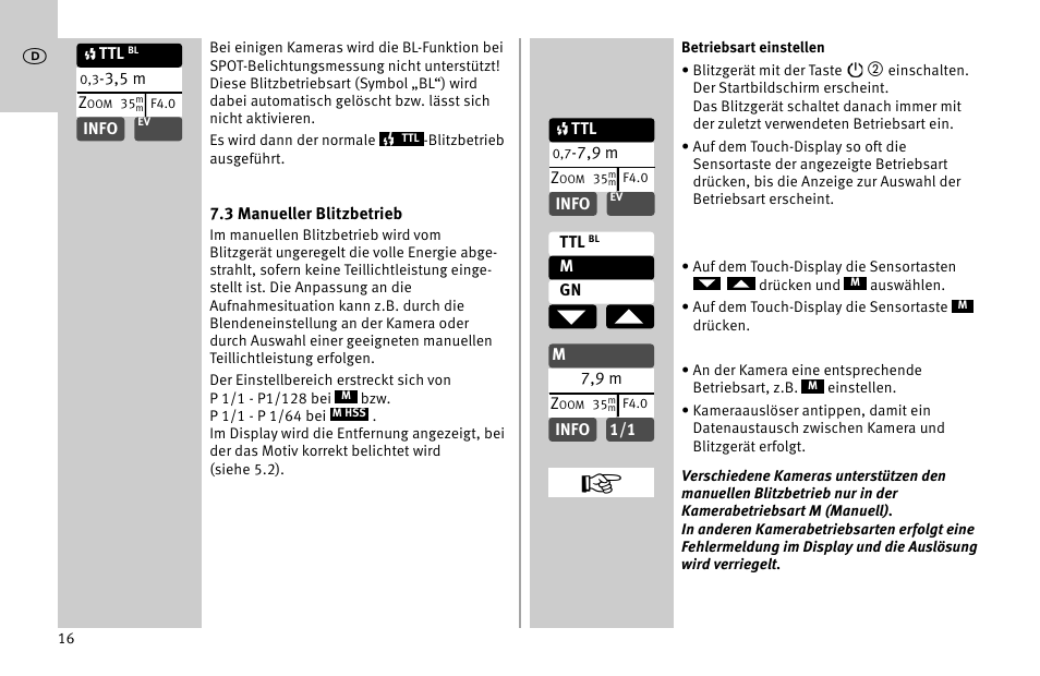 Metz MECABLITZ 52 AF-1 digital Nikon User Manual | Page 16 / 286