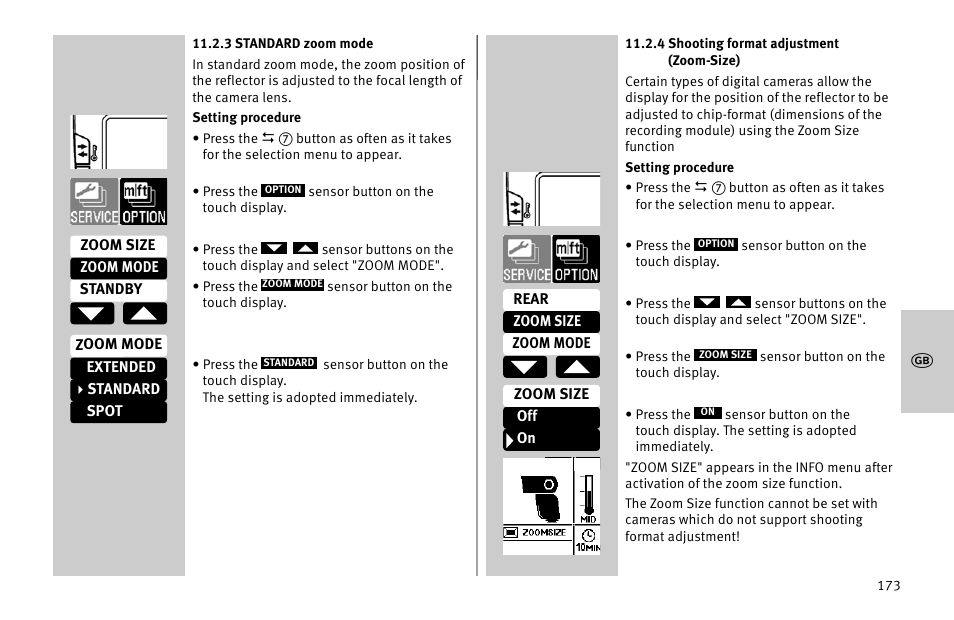 Metz MECABLITZ 52 AF-1 digital Nikon User Manual | Page 173 / 286
