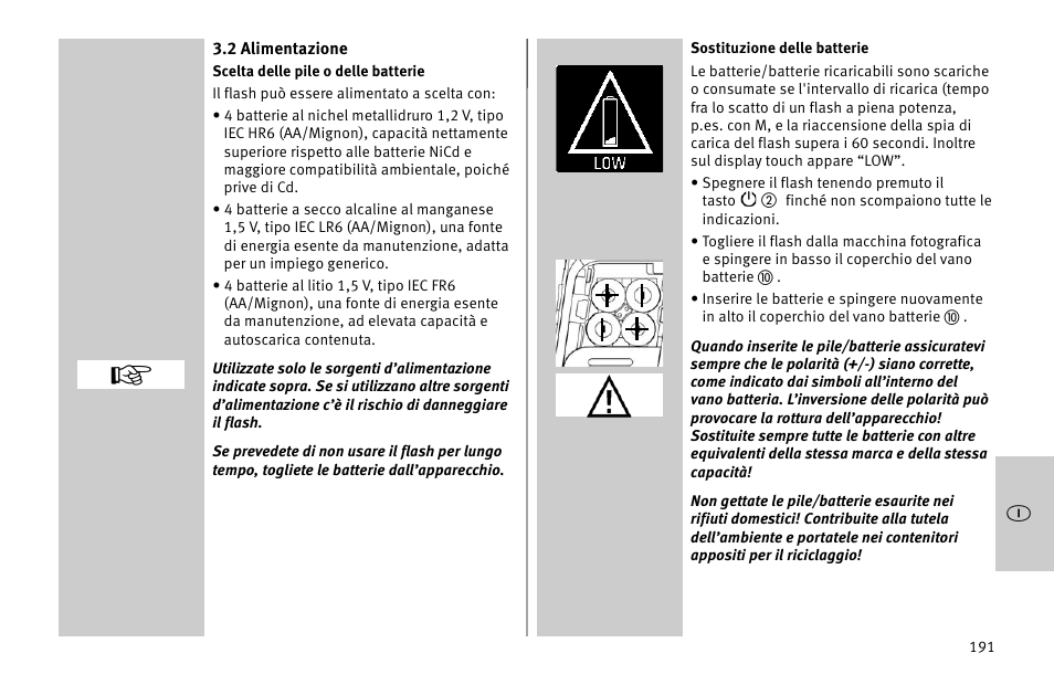 Metz MECABLITZ 52 AF-1 digital Nikon User Manual | Page 191 / 286