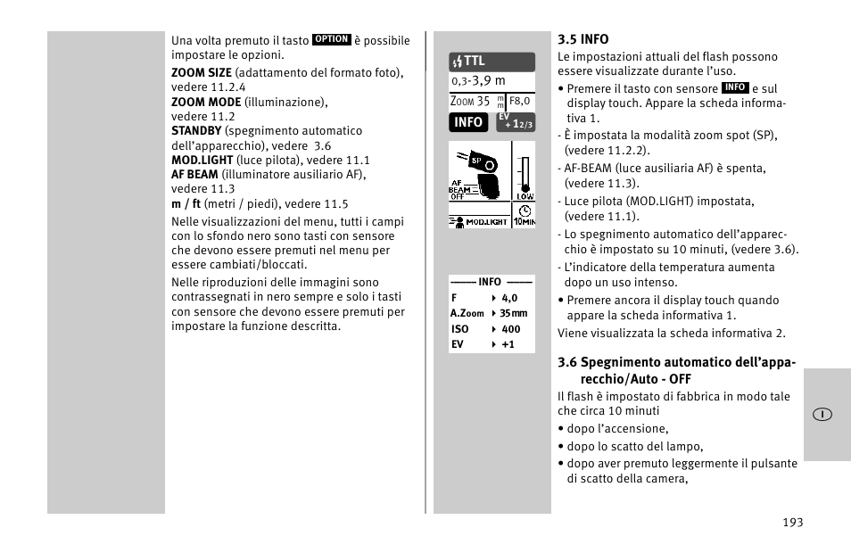 Metz MECABLITZ 52 AF-1 digital Nikon User Manual | Page 193 / 286