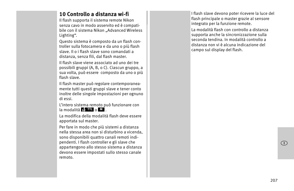 10 controllo a distanza wi-fi | Metz MECABLITZ 52 AF-1 digital Nikon User Manual | Page 207 / 286