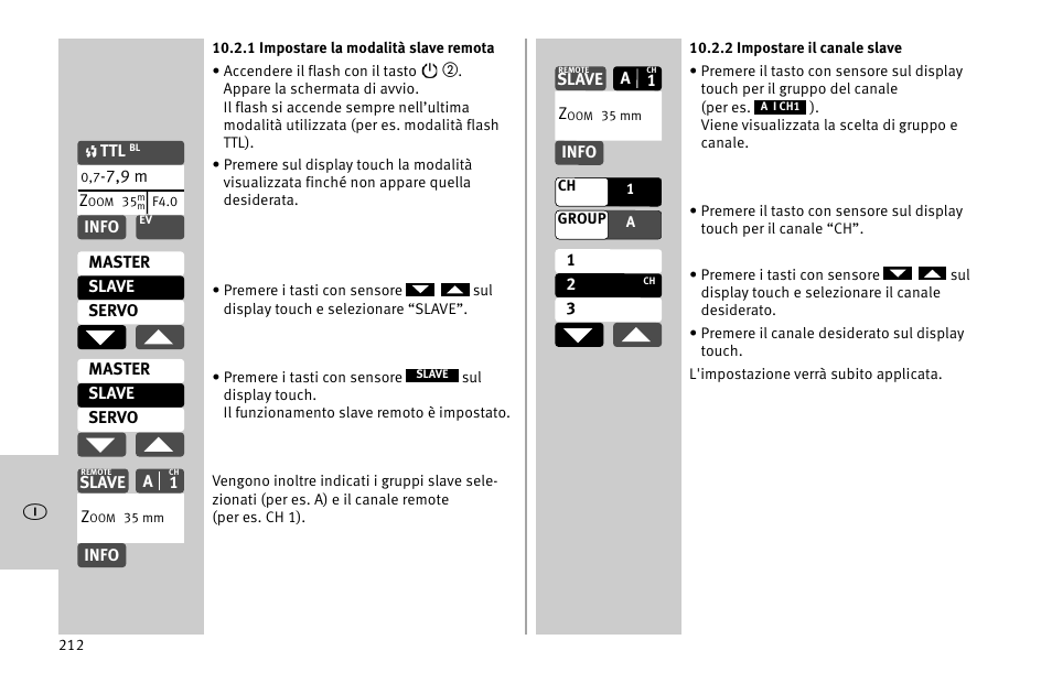 Metz MECABLITZ 52 AF-1 digital Nikon User Manual | Page 212 / 286