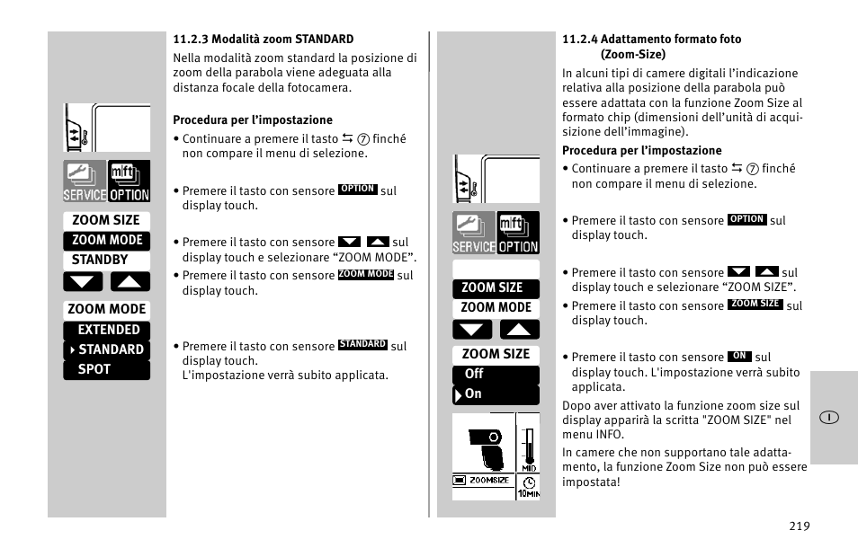 Metz MECABLITZ 52 AF-1 digital Nikon User Manual | Page 219 / 286