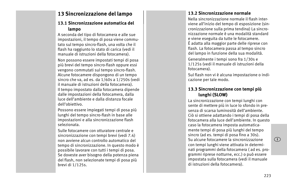 Metz MECABLITZ 52 AF-1 digital Nikon User Manual | Page 223 / 286