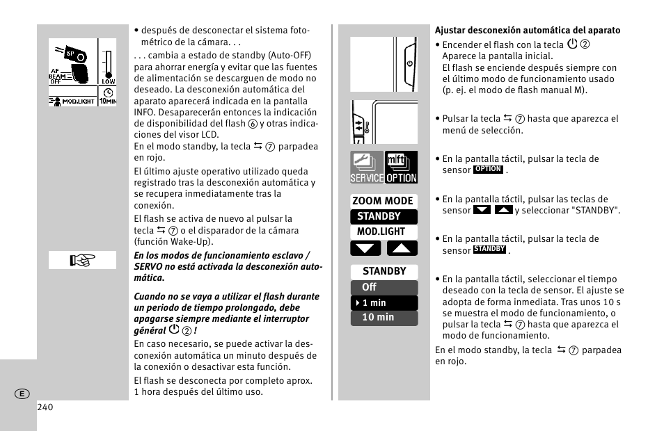 Metz MECABLITZ 52 AF-1 digital Nikon User Manual | Page 240 / 286