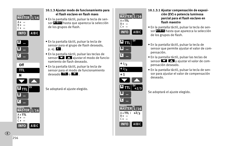 Metz MECABLITZ 52 AF-1 digital Nikon User Manual | Page 256 / 286