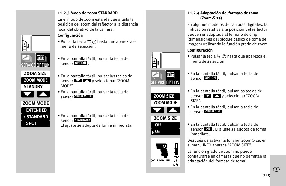 Metz MECABLITZ 52 AF-1 digital Nikon User Manual | Page 265 / 286