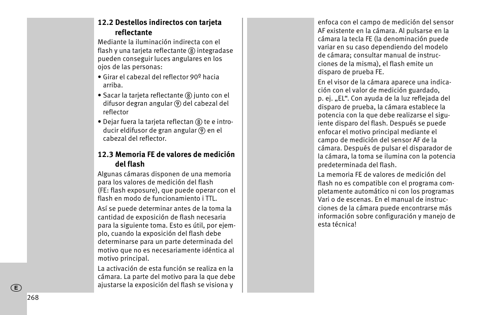 Metz MECABLITZ 52 AF-1 digital Nikon User Manual | Page 268 / 286