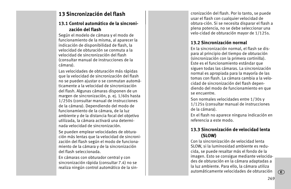 Metz MECABLITZ 52 AF-1 digital Nikon User Manual | Page 269 / 286