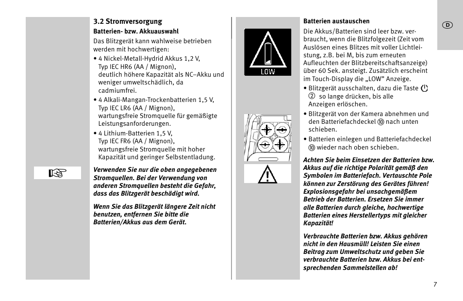 Metz MECABLITZ 52 AF-1 digital Nikon User Manual | Page 7 / 286