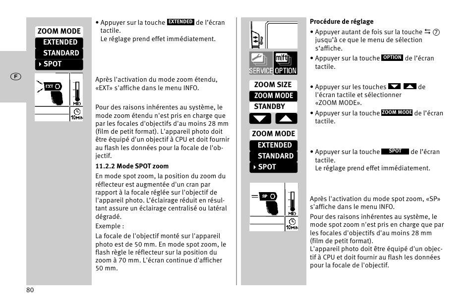 Metz MECABLITZ 52 AF-1 digital Nikon User Manual | Page 80 / 286