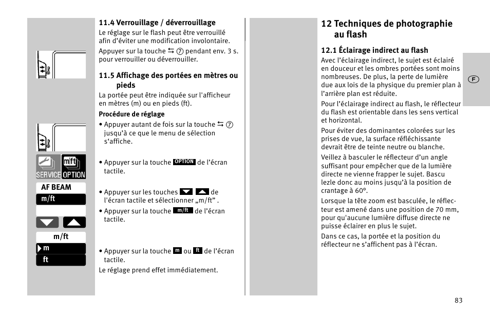 12 techniques de photographie au flash | Metz MECABLITZ 52 AF-1 digital Nikon User Manual | Page 83 / 286