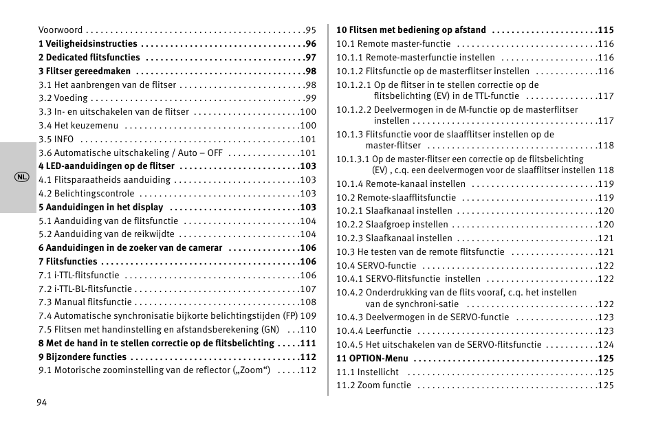 Metz MECABLITZ 52 AF-1 digital Nikon User Manual | Page 94 / 286