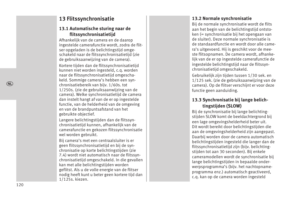 Metz MECABLITZ 52 AF-1 digital Olympus User Manual | Page 120 / 262