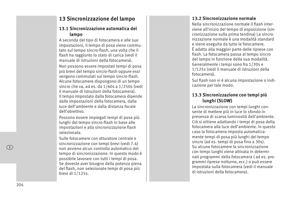 Metz MECABLITZ 52 AF-1 digital Olympus User Manual | Page 204 / 262