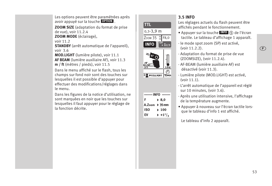 Metz MECABLITZ 52 AF-1 digital Olympus User Manual | Page 53 / 262