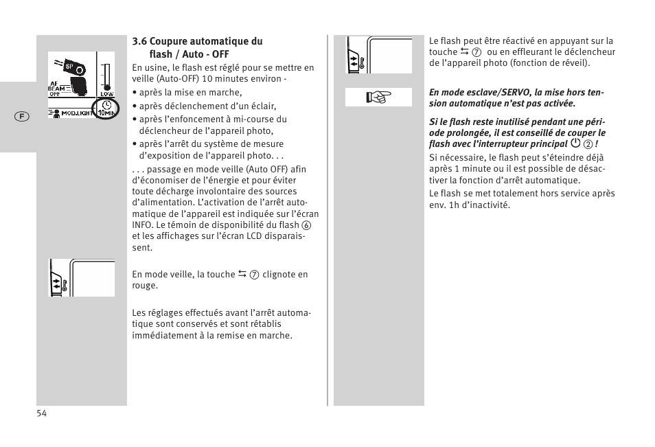 Metz MECABLITZ 52 AF-1 digital Olympus User Manual | Page 54 / 262