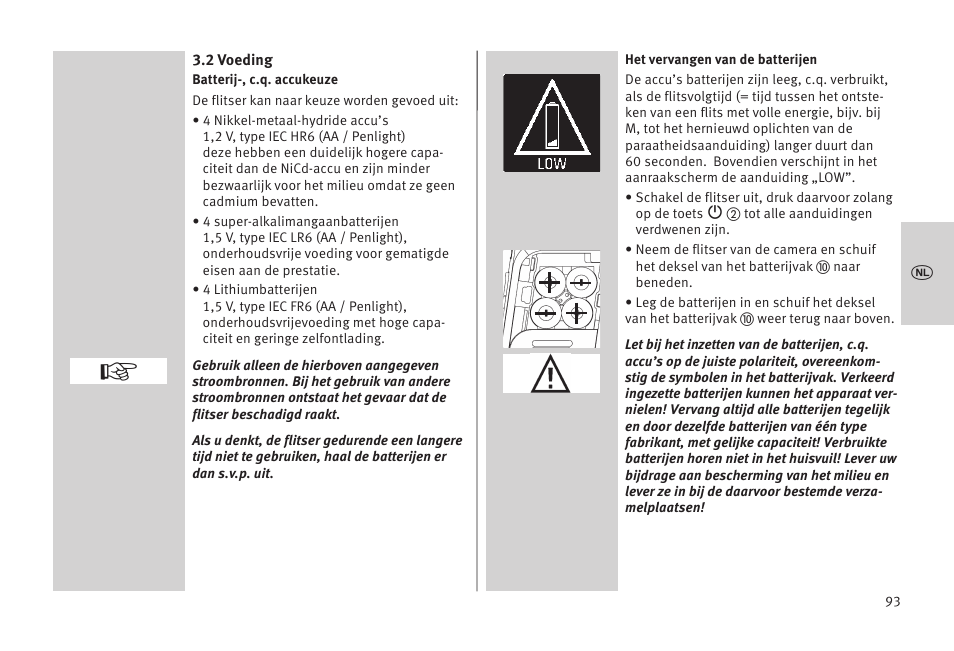 Metz MECABLITZ 52 AF-1 digital Olympus User Manual | Page 93 / 262