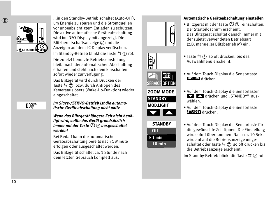 Metz MECABLITZ 52 AF-1 digital Pentax User Manual | Page 10 / 278