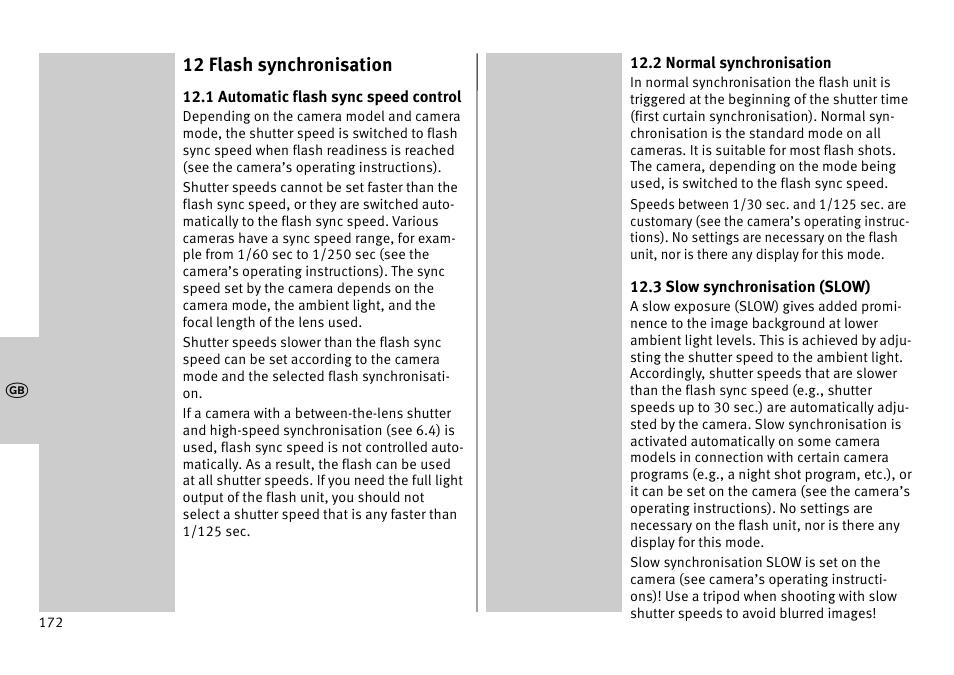 Metz MECABLITZ 52 AF-1 digital Pentax User Manual | Page 172 / 278