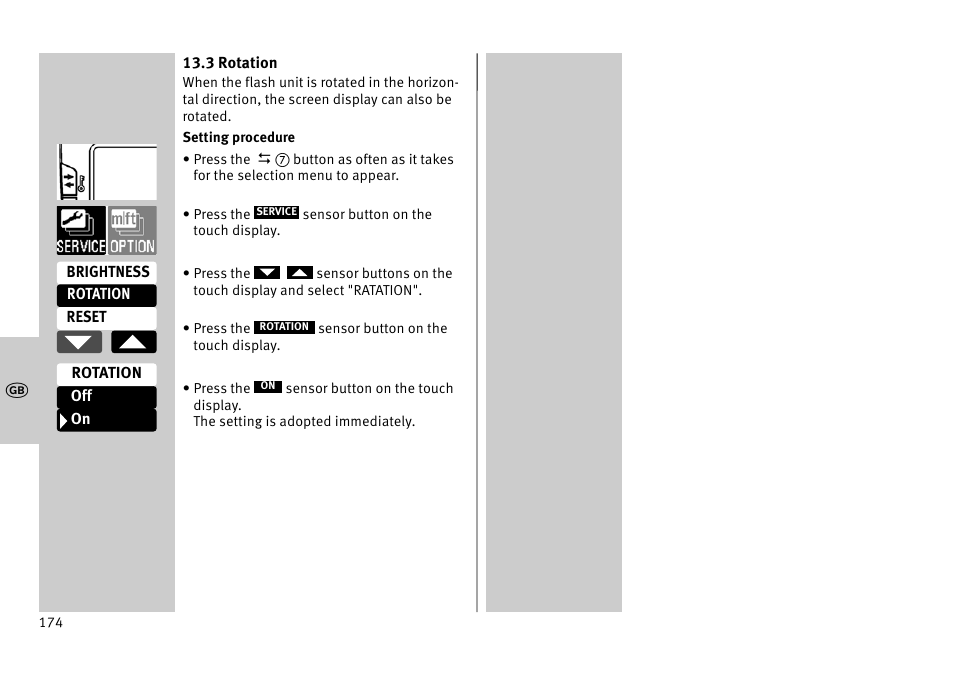 Metz MECABLITZ 52 AF-1 digital Pentax User Manual | Page 174 / 278