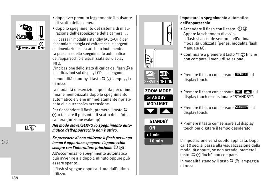 Metz MECABLITZ 52 AF-1 digital Pentax User Manual | Page 188 / 278