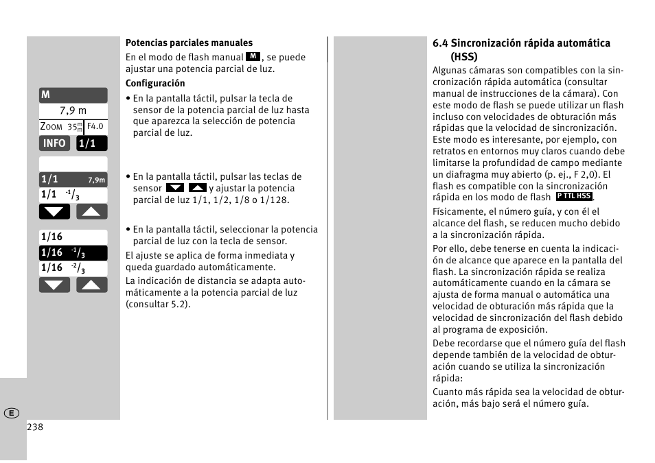 Metz MECABLITZ 52 AF-1 digital Pentax User Manual | Page 238 / 278