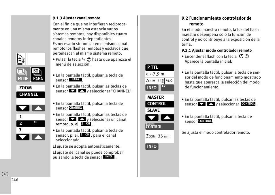 Metz MECABLITZ 52 AF-1 digital Pentax User Manual | Page 246 / 278