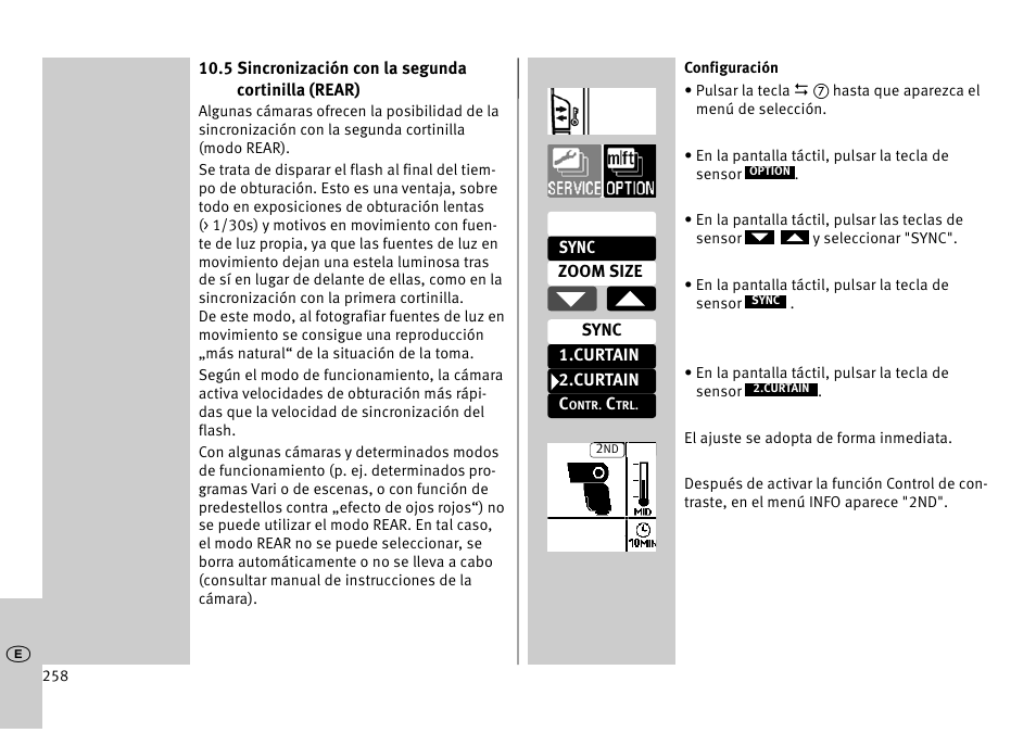 Metz MECABLITZ 52 AF-1 digital Pentax User Manual | Page 258 / 278