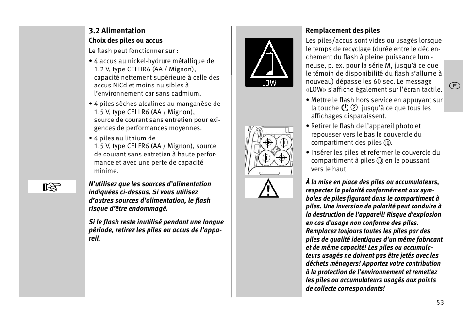 Metz MECABLITZ 52 AF-1 digital Pentax User Manual | Page 53 / 278