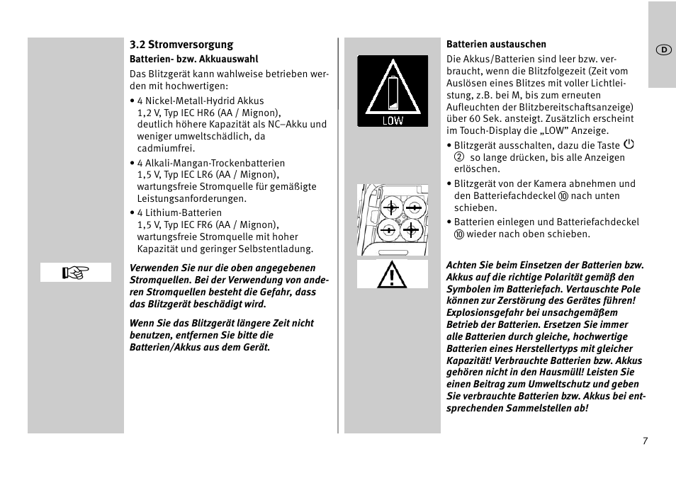 Metz MECABLITZ 52 AF-1 digital Pentax User Manual | Page 7 / 278