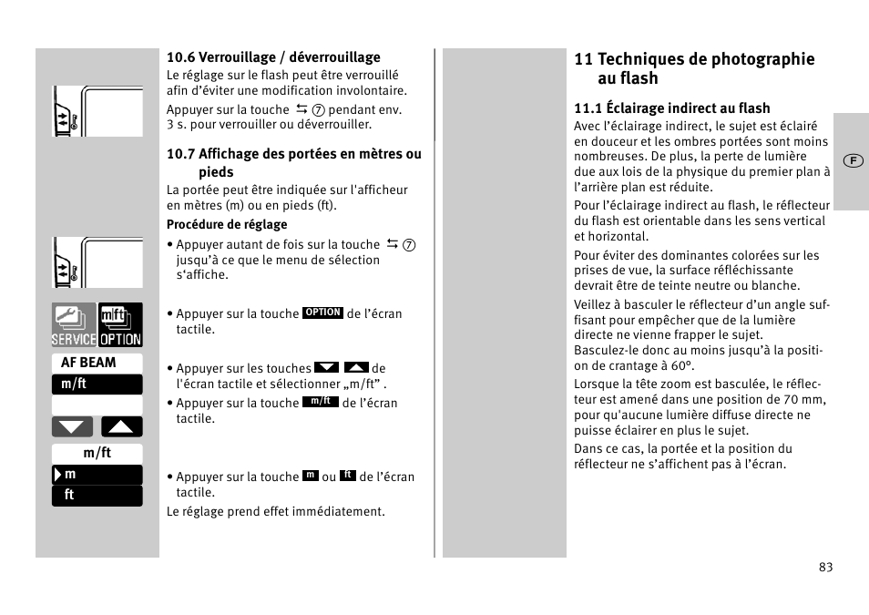 11 techniques de photographie au flash | Metz MECABLITZ 52 AF-1 digital Pentax User Manual | Page 83 / 278