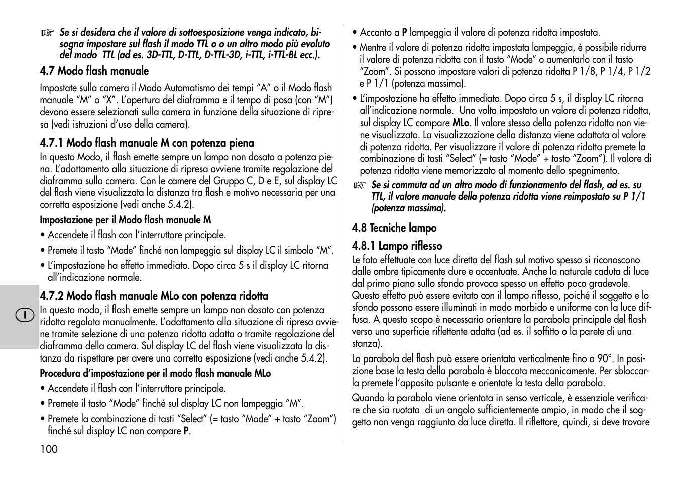 Metz MECABLITZ 54 AF-1 Nikon User Manual | Page 100 / 142