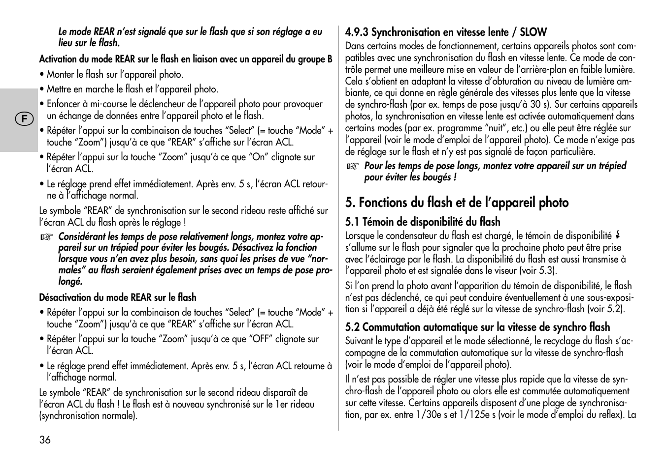 Metz MECABLITZ 54 AF-1 Nikon User Manual | Page 36 / 142