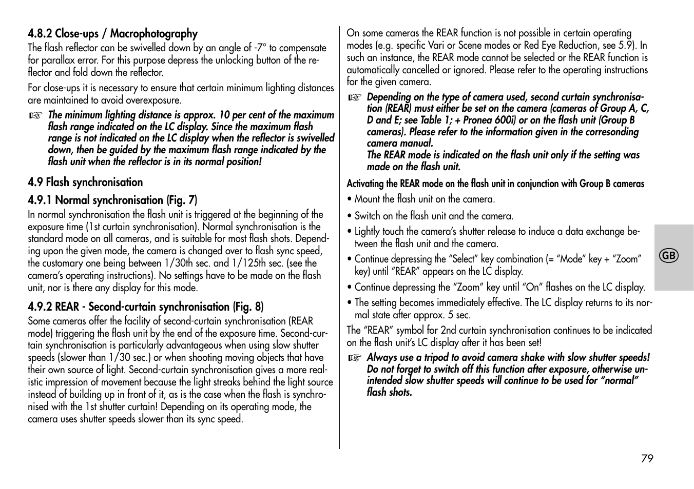 Metz MECABLITZ 54 AF-1 Nikon User Manual | Page 79 / 142