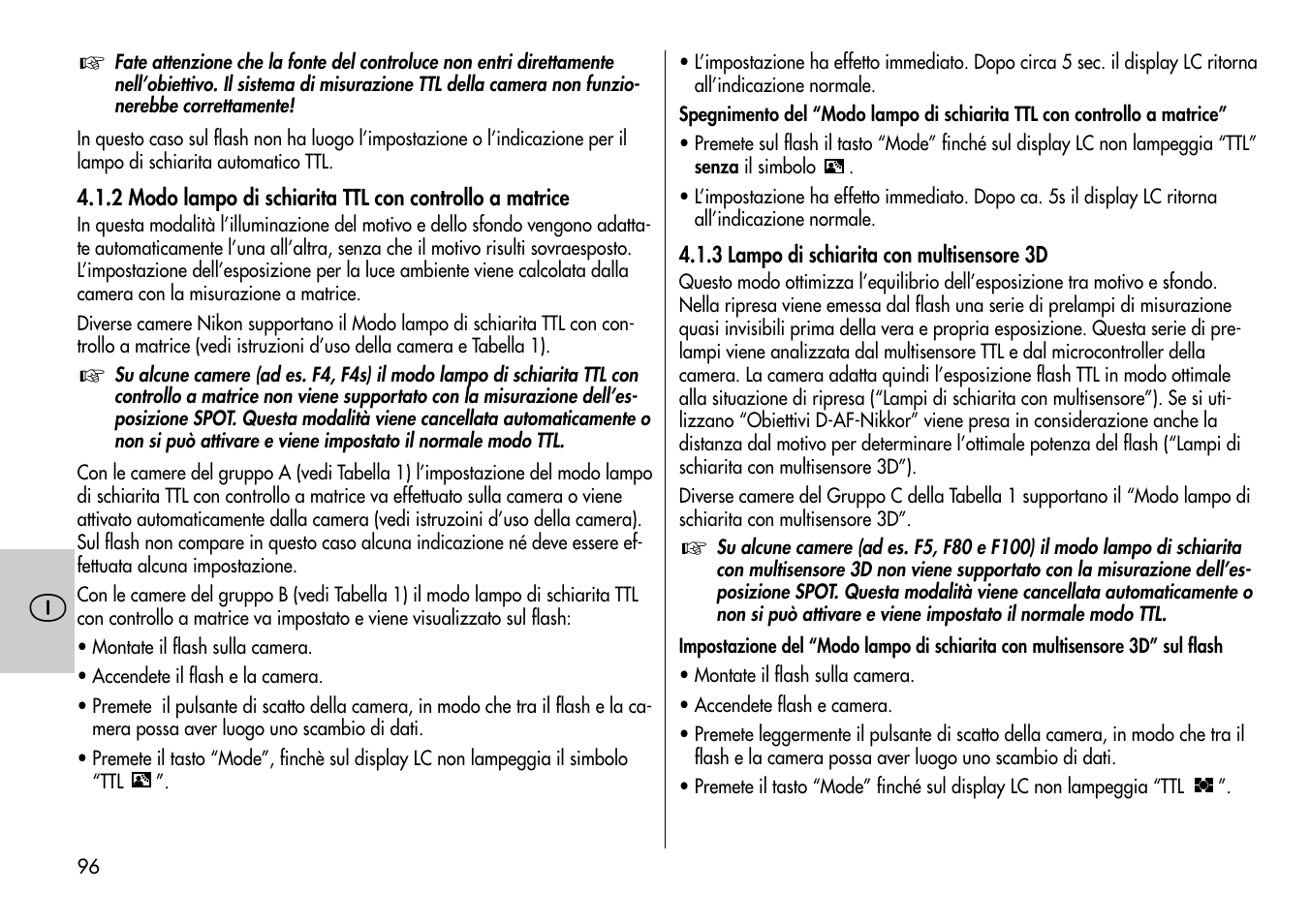 Metz MECABLITZ 54 AF-1 Nikon User Manual | Page 96 / 142