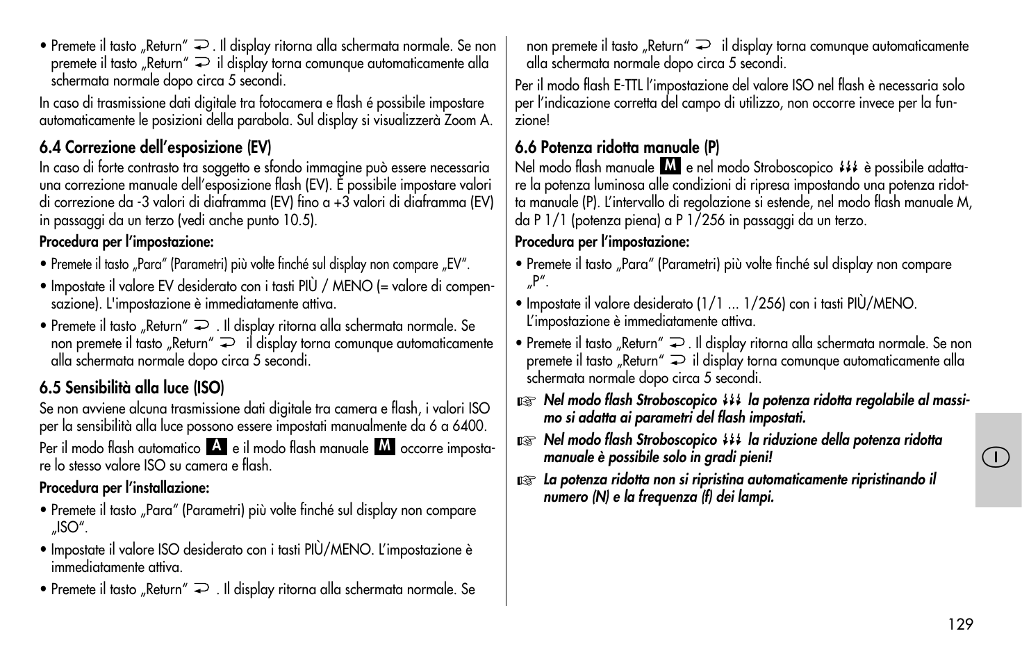 Metz MECABLITZ 58 AF-1 digital Canon User Manual | Page 129 / 190