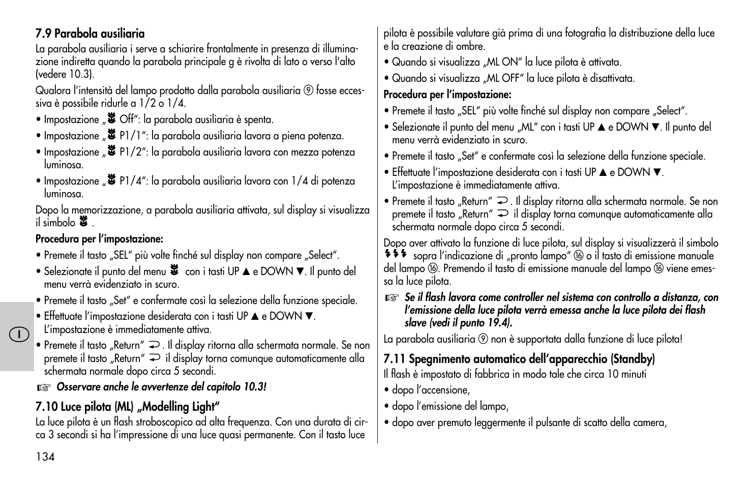 Metz MECABLITZ 58 AF-1 digital Canon User Manual | Page 134 / 190