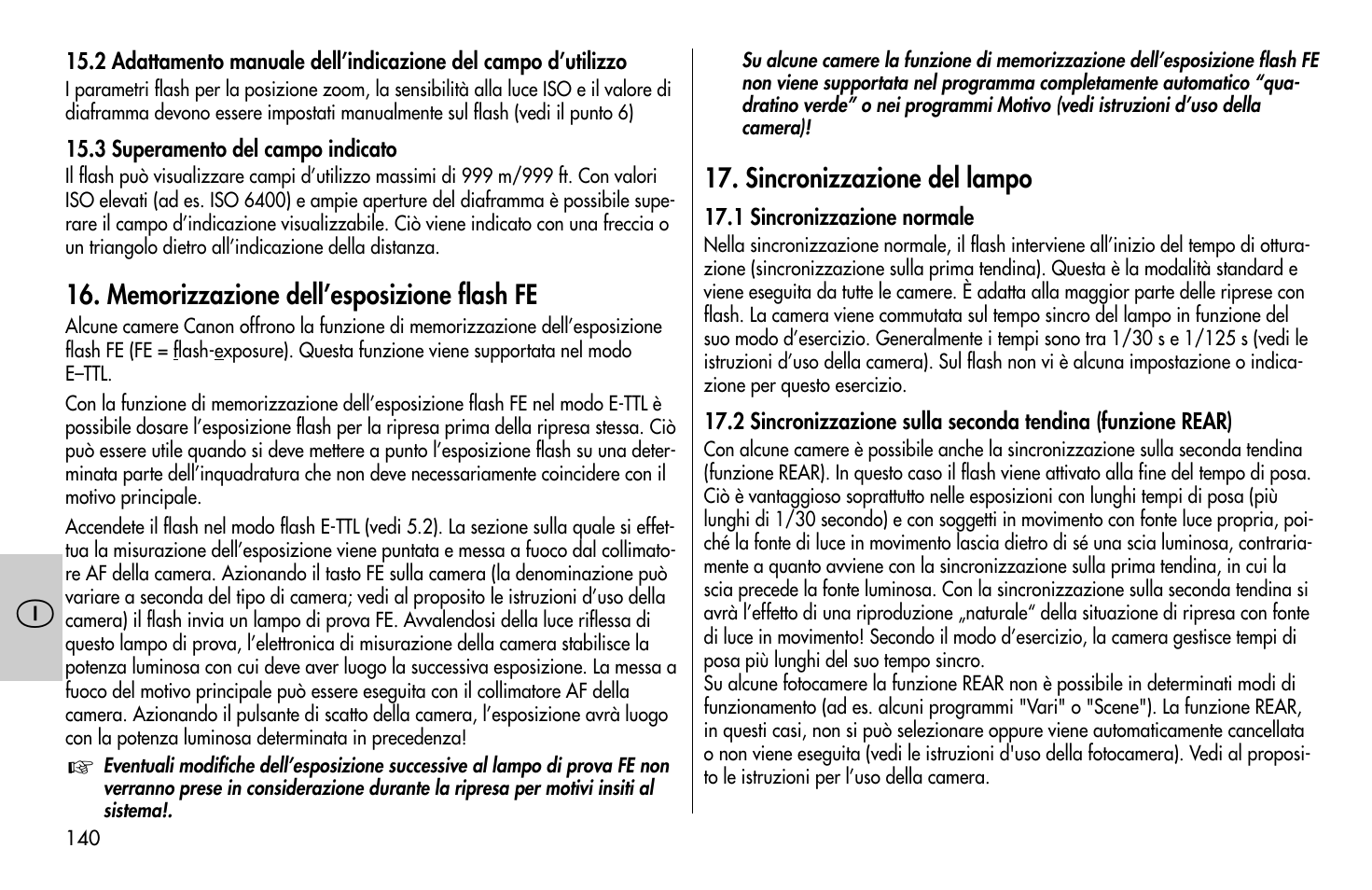 Metz MECABLITZ 58 AF-1 digital Canon User Manual | Page 140 / 190